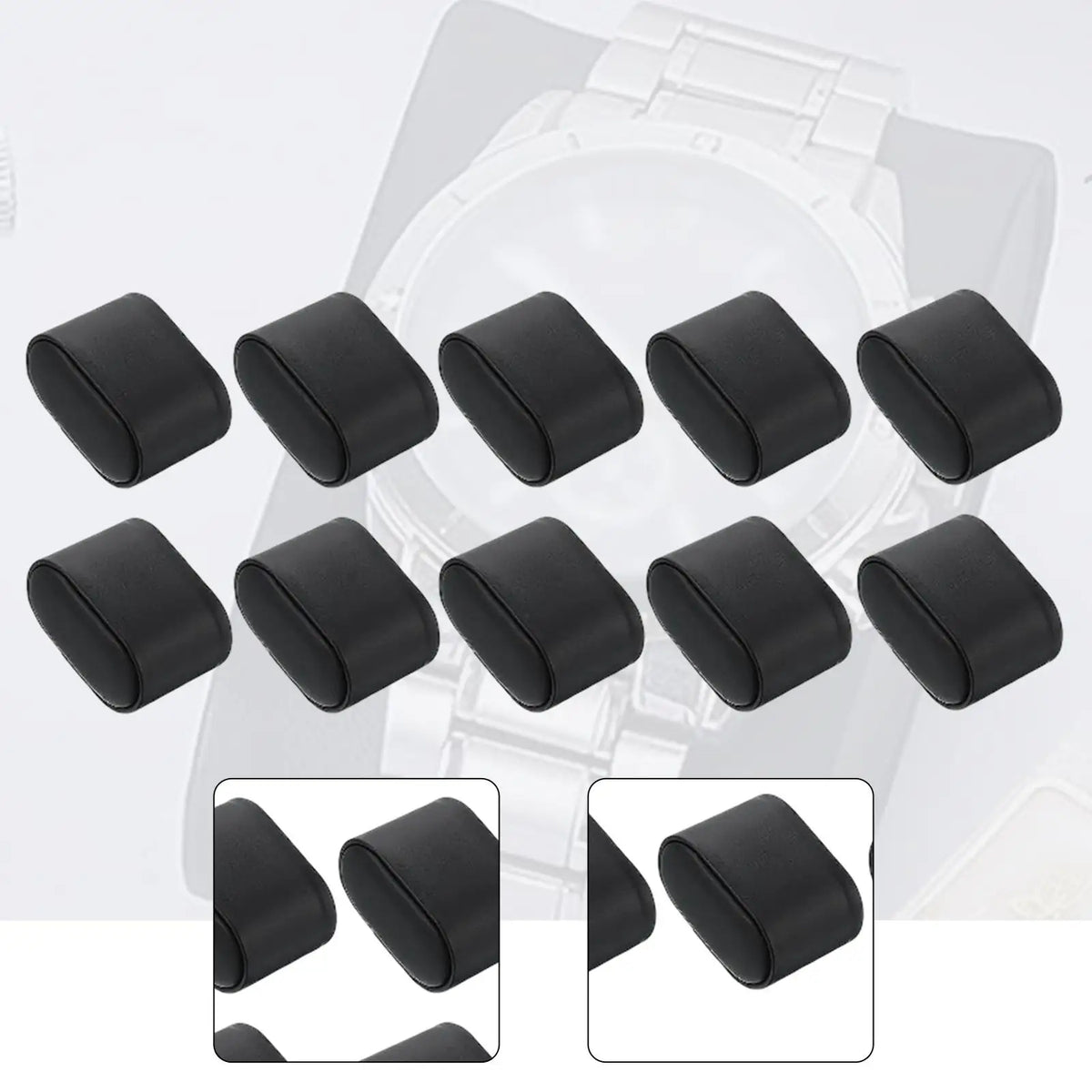10Pcs Watch Pillows Non Scratch Watch Holder Bracelet Cushion Jewelry Display for Storage Jewelry Case Showcase Travel Retail