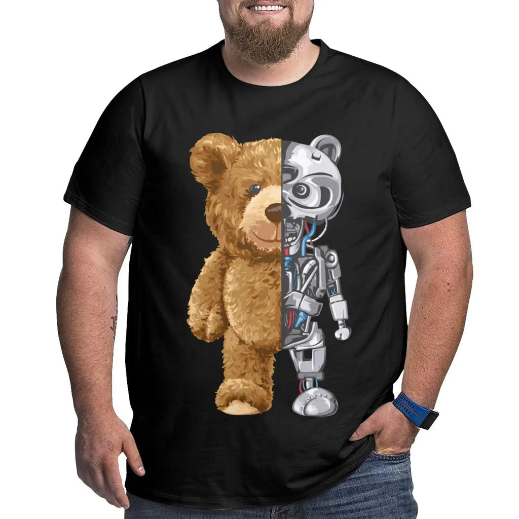 Dinosaur Park Graphic T-shirts for Big and Tall Man Plus Size T Shirts for Big and Tall Man Oversize Top Tees 1X-6X
