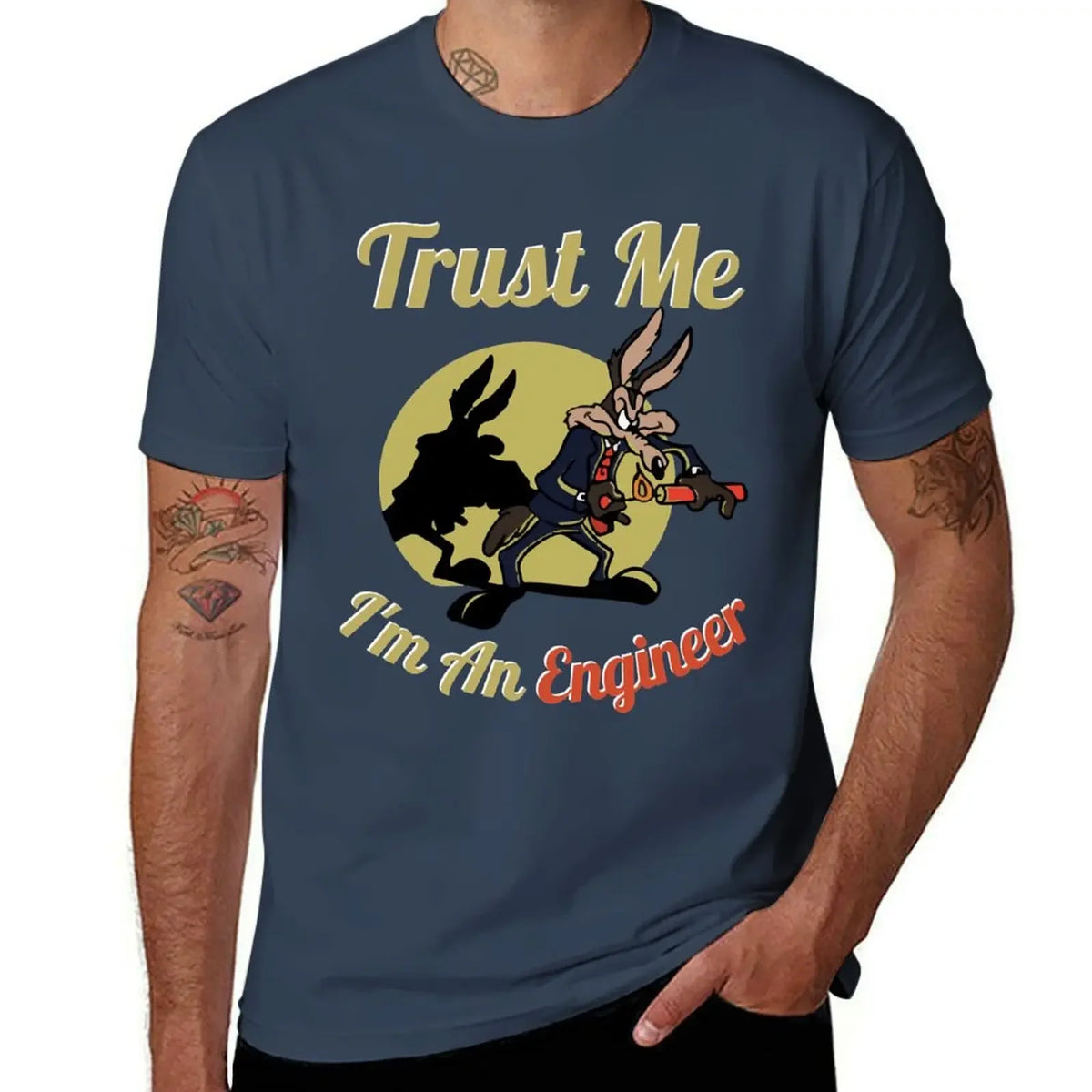 TRUST ME IM AN ENGINEER T-Shirt graphics plus sizes mens graphic t-shirts big and tall