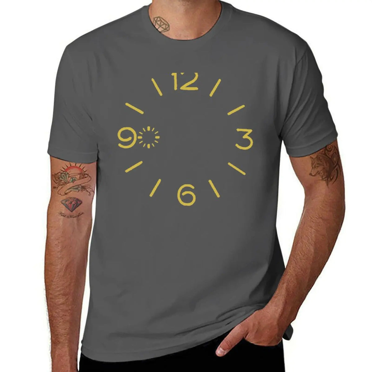 PAM LUMINOR T-Shirt plain tops mens big and tall t shirts