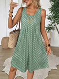 Women's Summer Dress, Polka Dot Dress