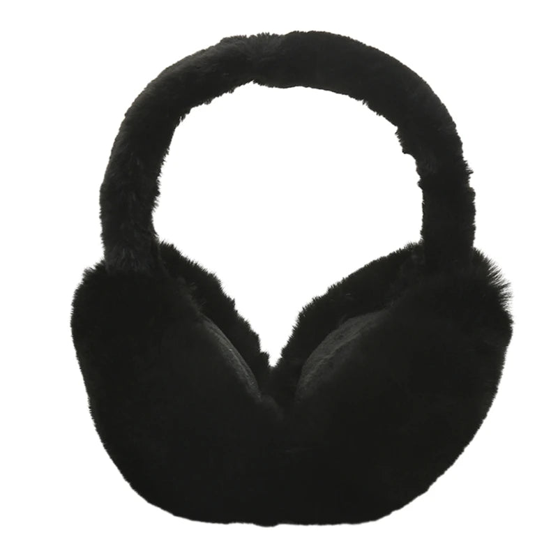 Furry Plush Ear Muffs for Cold Weather Outdoor Sport Activity Ear Muff Lovely Warm Ear Protectors Adult Kids Ear Warmers