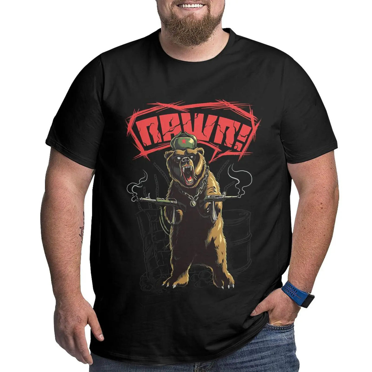 Dinosaur Park Graphic T-shirts for Big and Tall Man Plus Size T Shirts for Big and Tall Man Oversize Top Tees 1X-6X