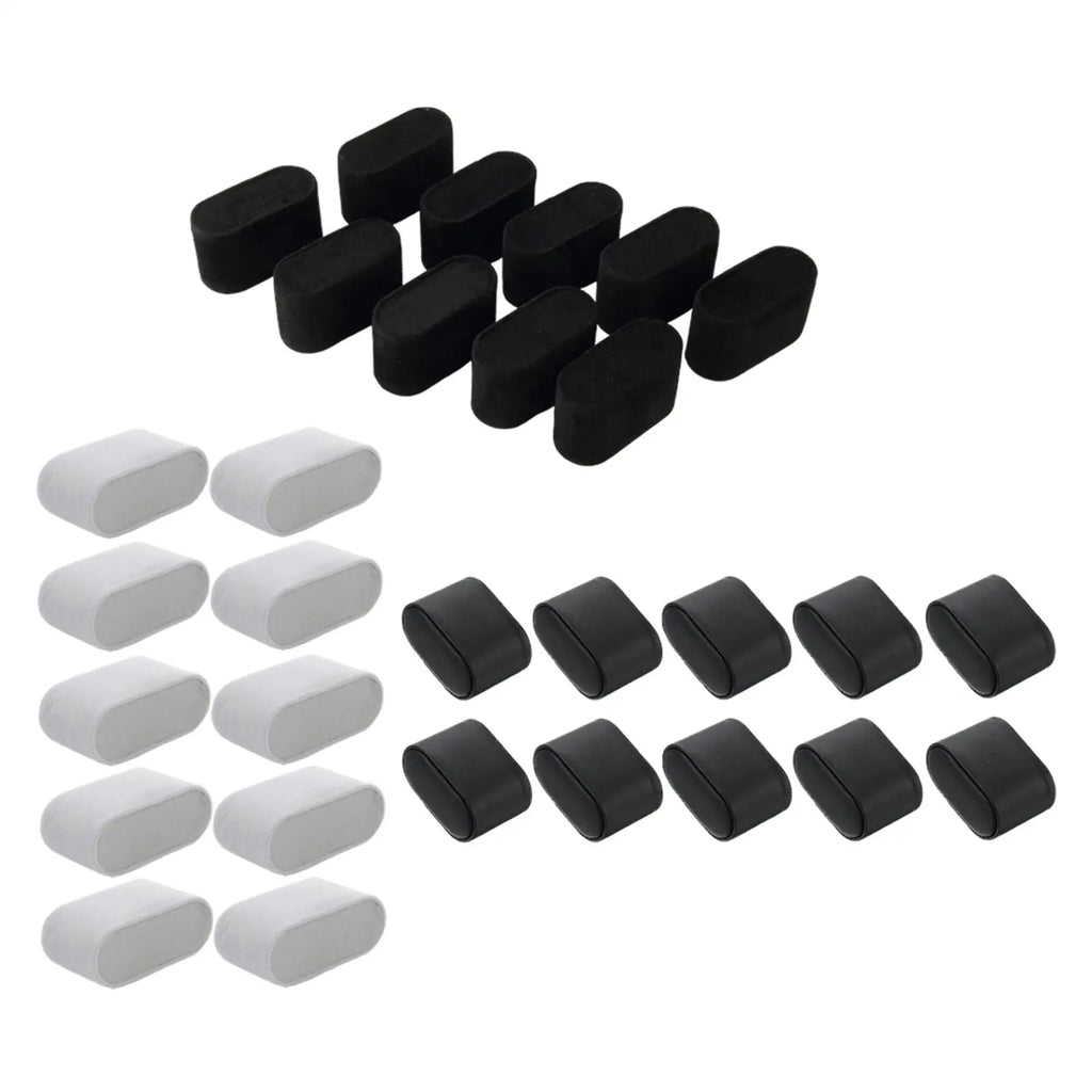 10Pcs Watch Pillows Non Scratch Watch Holder Bracelet Cushion Jewelry Display for Storage Jewelry Case Showcase Travel Retail