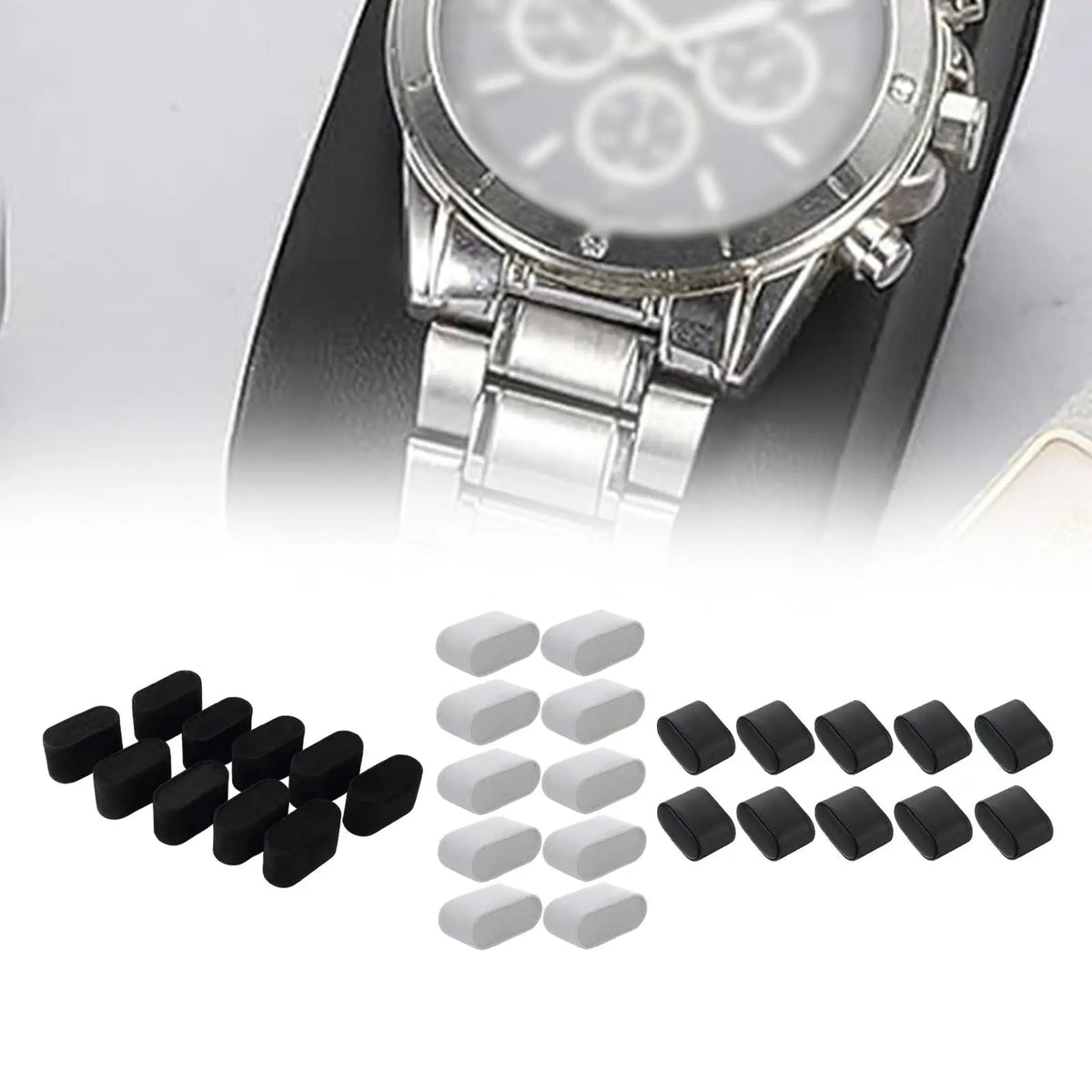 10Pcs Watch Pillows Non Scratch Watch Holder Bracelet Cushion Jewelry Display for Storage Jewelry Case Showcase Travel Retail