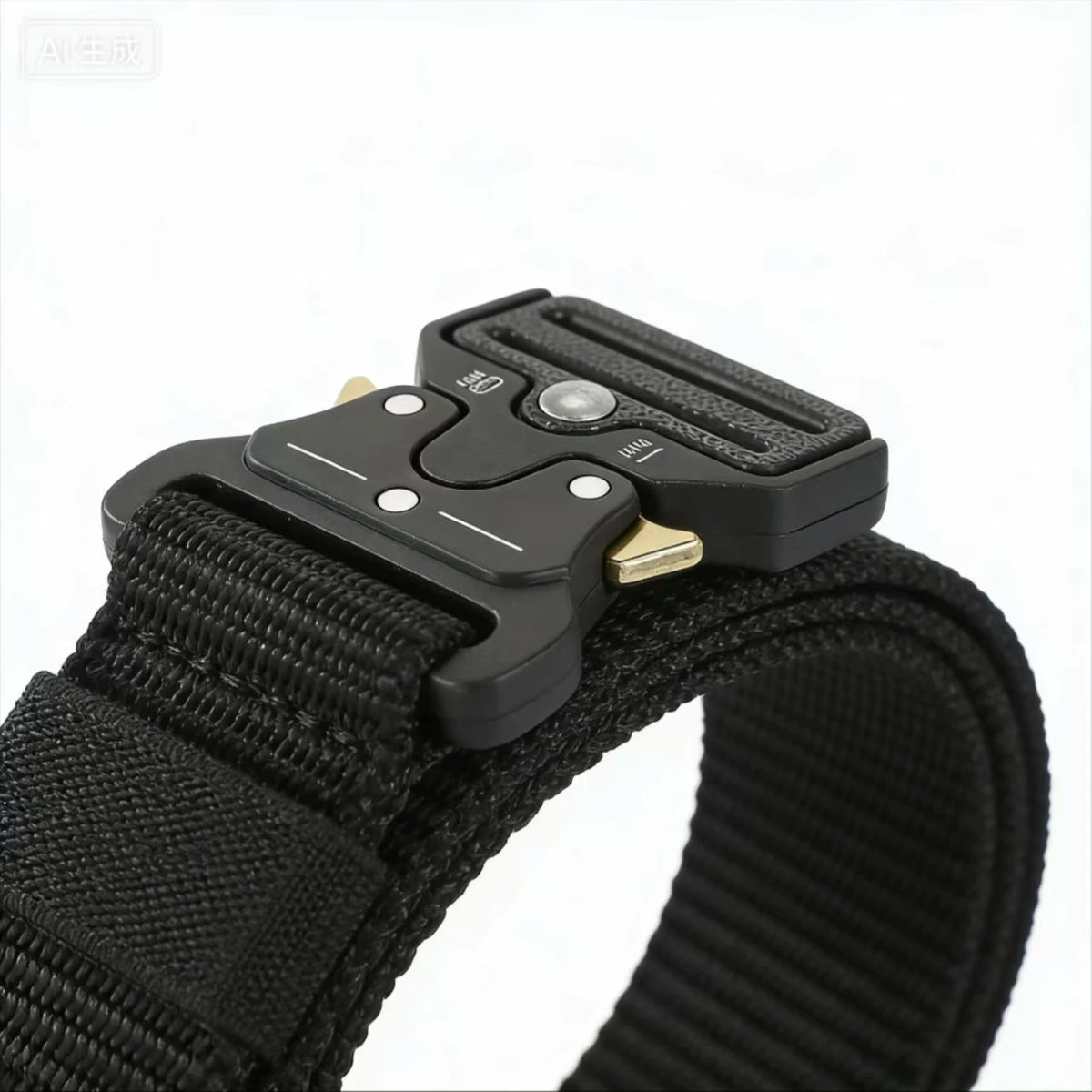 Extra Long Men's Belt 140CM 150CM Big and Tall Heavy Duty Nylon Tactical Belt for Outdoor Work Hiking
