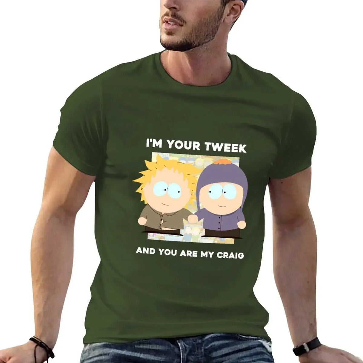 I'm your Tweek and you are my Craig T-Shirt plus size tops sweat blue archive big and tall t shirts for men