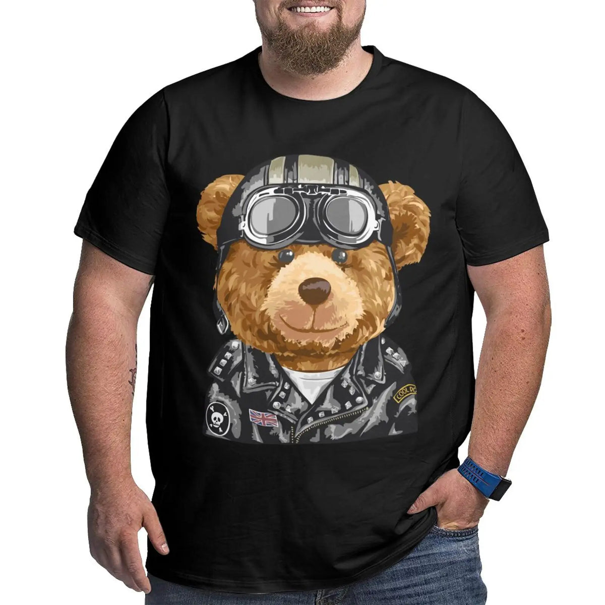 Dinosaur Park Graphic T-shirts for Big and Tall Man Plus Size T Shirts for Big and Tall Man Oversize Top Tees 1X-6X