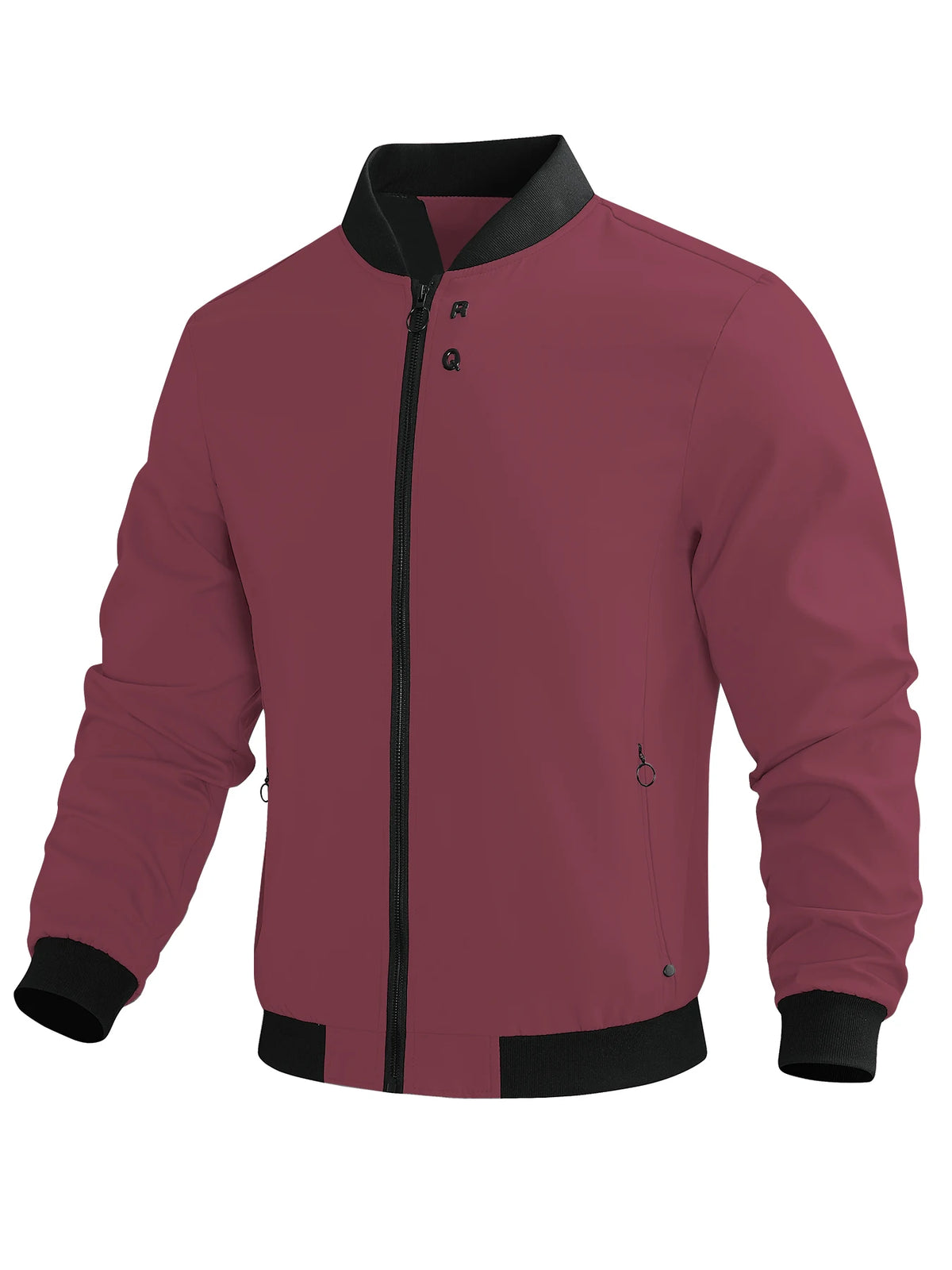 Spring and Autumn Men's 2024 New Sports Business Commuting Casual Jacket Solid Color Loose Trendy Men's Outerwear Casual Easiest