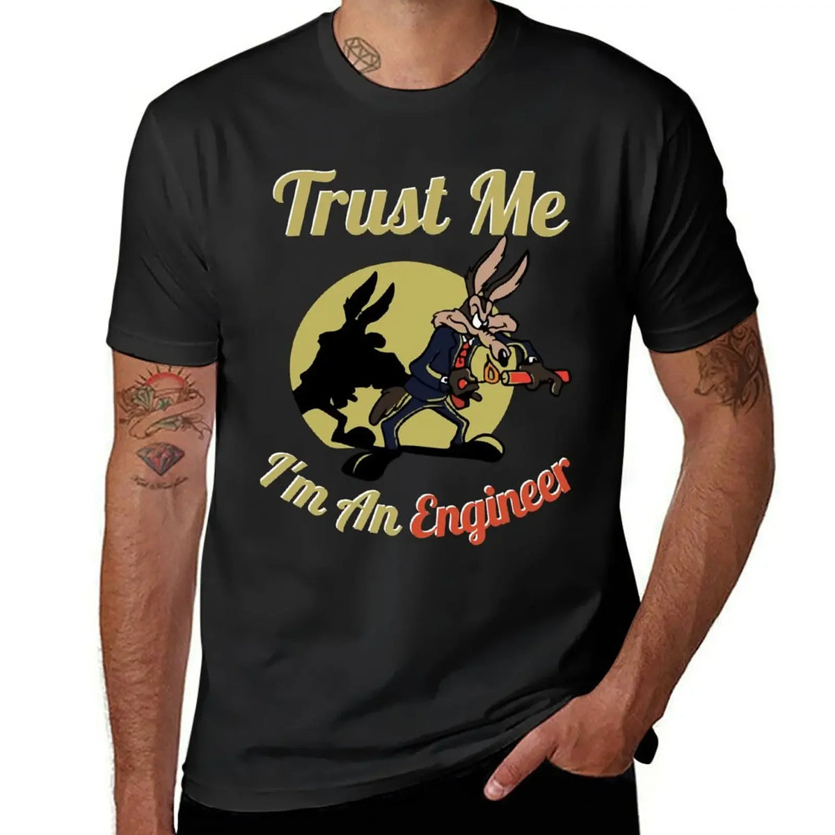 TRUST ME IM AN ENGINEER T-Shirt graphics plus sizes mens graphic t-shirts big and tall