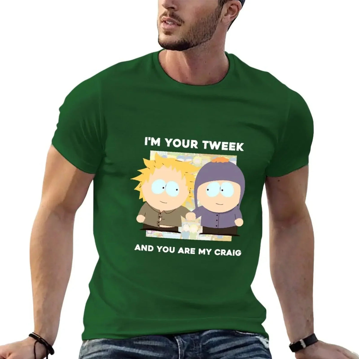 I'm your Tweek and you are my Craig T-Shirt plus size tops sweat blue archive big and tall t shirts for men