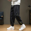 Large Size Men's Sweatpant Loose Fit Baggy Jogger Pants Male Spring Summer Elastic Sport Casual Fashion Trouser Big Large Plus