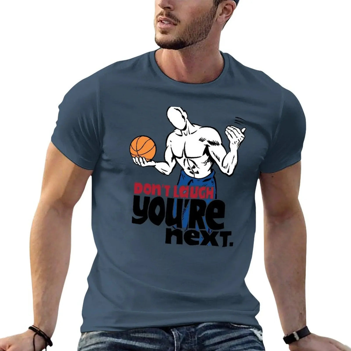 And1 punchline T-Shirt Big and Tall Solid Color T-Shirt
