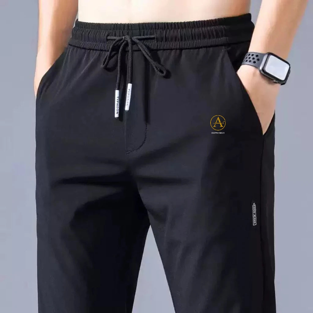 Big and Tall Men‘s Summer Pants 5XL Stretch Elastic Waist Breathable Quick Dry Straight Leg Casual Joggers Golf Sports