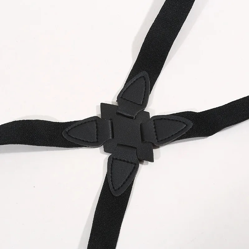 Suspenders for Men Work 2.5cm Wide 2 Clips Heavy Duty Big and Tall Trucker Suspenders Adjustable Elastic Trouser Braces