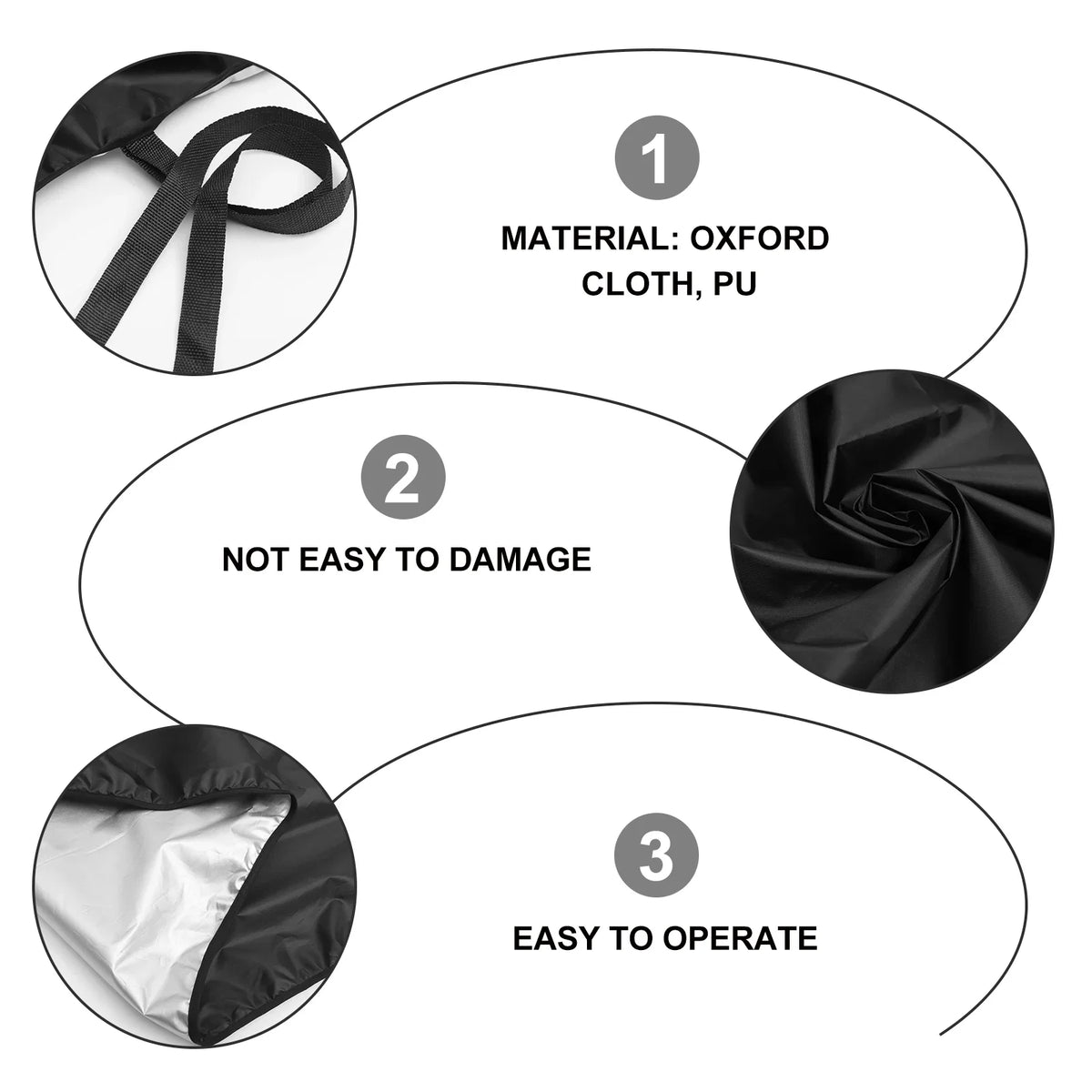 Waterproof Car Mat Car Trunk Mat Protection Cargo Mat Liner Foldable Trunk Pad Proof Mat Pets Cargo Liner Tray for Car Truck