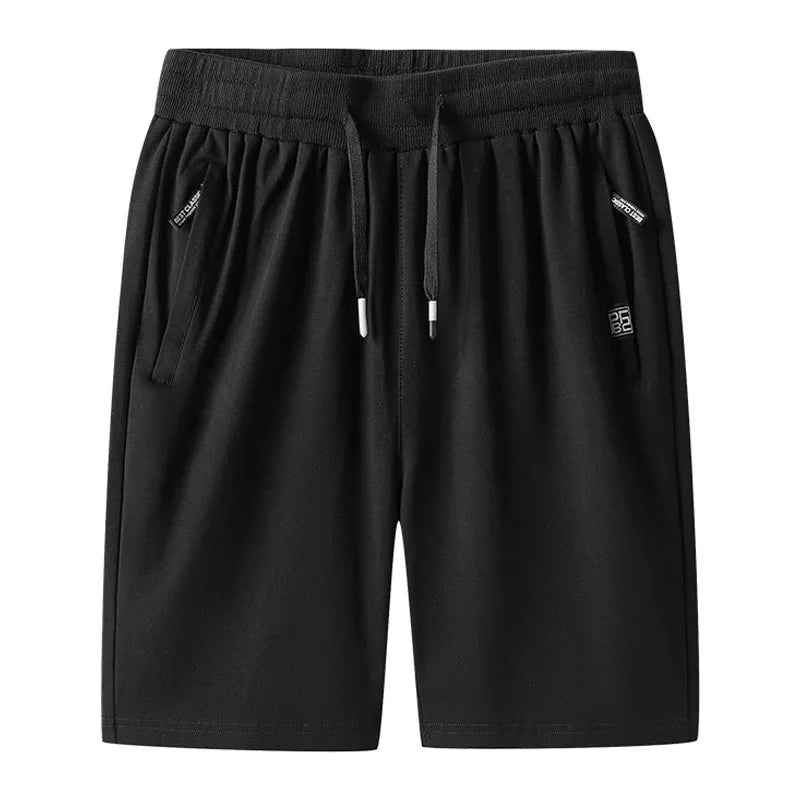 Big&Tall Cotton Shorts Men Plus Size Casual Knit Summer Thin Breathable Sports Shorts Comfortable Running Shorts 6XL 7XL 8XL