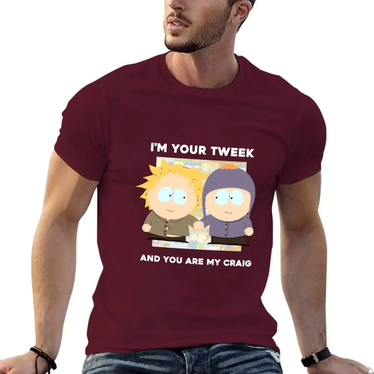 I'm your Tweek and you are my Craig T-Shirt plus size tops sweat blue archive big and tall t shirts for men