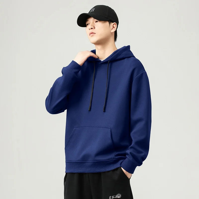 200 190 Cm Big Tall Men Hoodie Hooded Sweat Shirts Male Extra Long Length Lengthened Clothing Plus Size 5XL Autumn Teeneeger Top