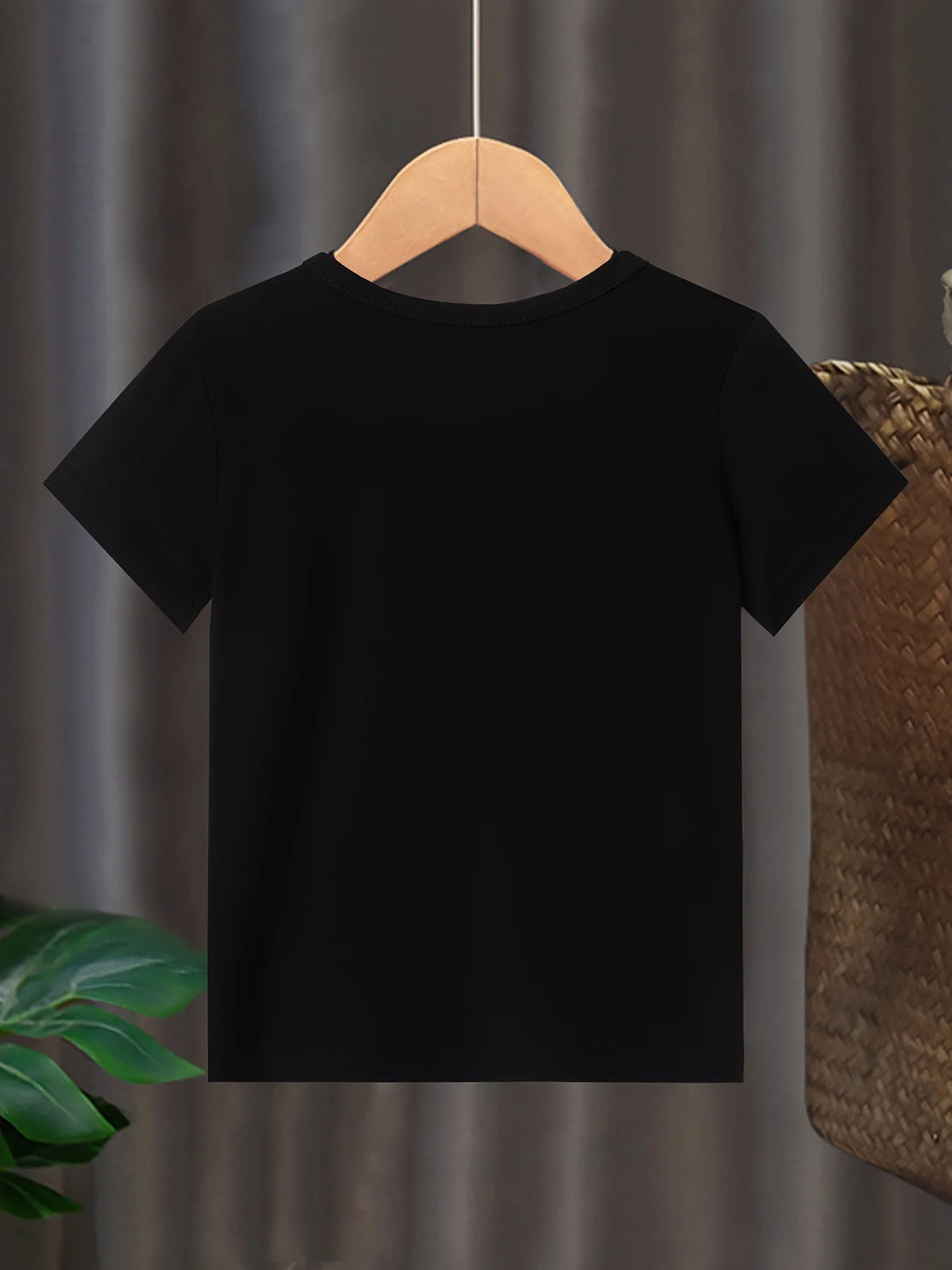 Cute and Fun Kids' Clothing "Big Brother" Loading  Graphic T-Shirt Creative Printed Short-sleeve Crewneck Tops for Boys
