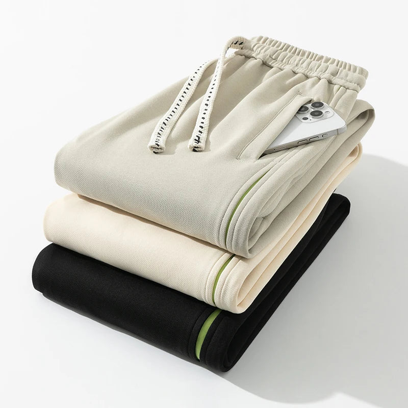 Large Size Men's Sweatpant Loose Fit Baggy Jogger Pants Male Spring Summer Elastic Sport Casual Fashion Trouser Big Large Plus