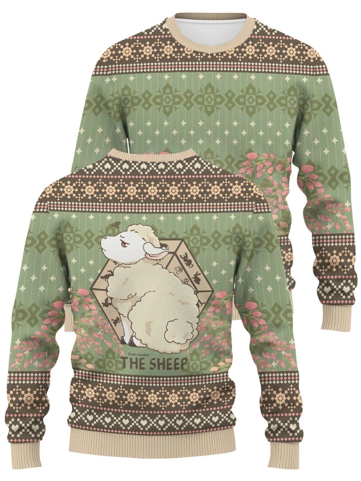 Ugly Christmas Sweater Men's 3d Anime Print Autumn Winter Pullover Animal Dog Cow Pattern Women Clothes Casual Daily Sweatshirts