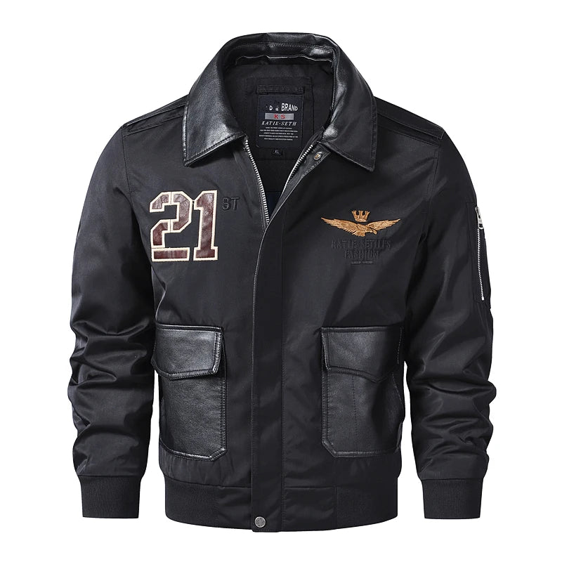 Military MA-1 Bomber Jackets Men Autumn Ma1 Polit Flight Coats Tactica Mens Windbreaker fur Collar Man Pilot jackets men