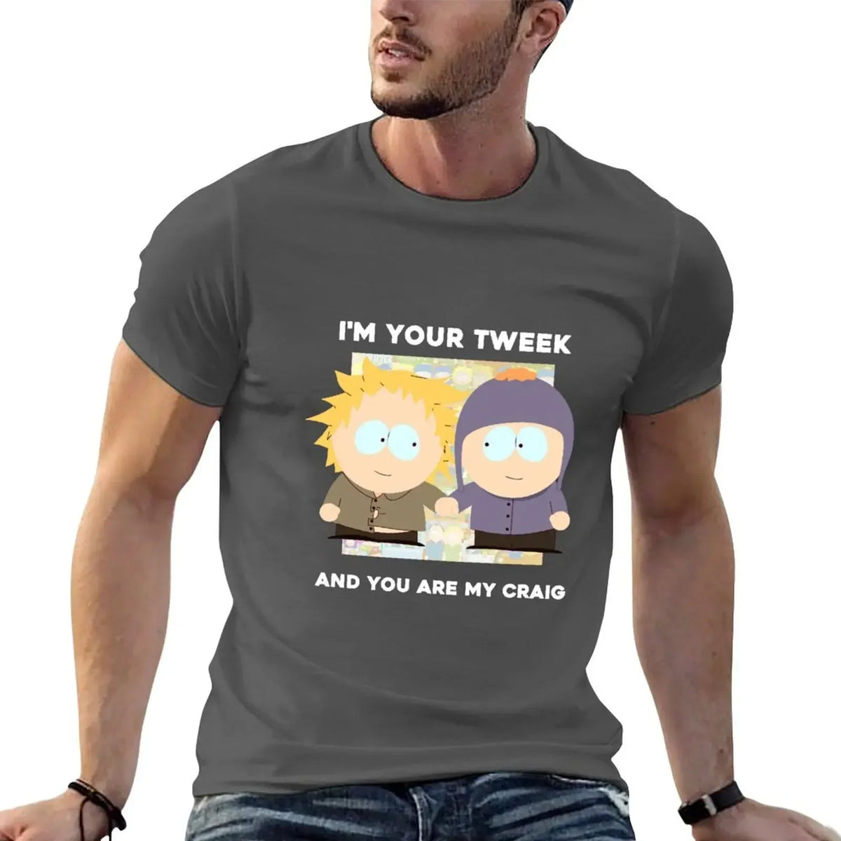 I'm your Tweek and you are my Craig T-Shirt plus size tops sweat blue archive big and tall t shirts for men