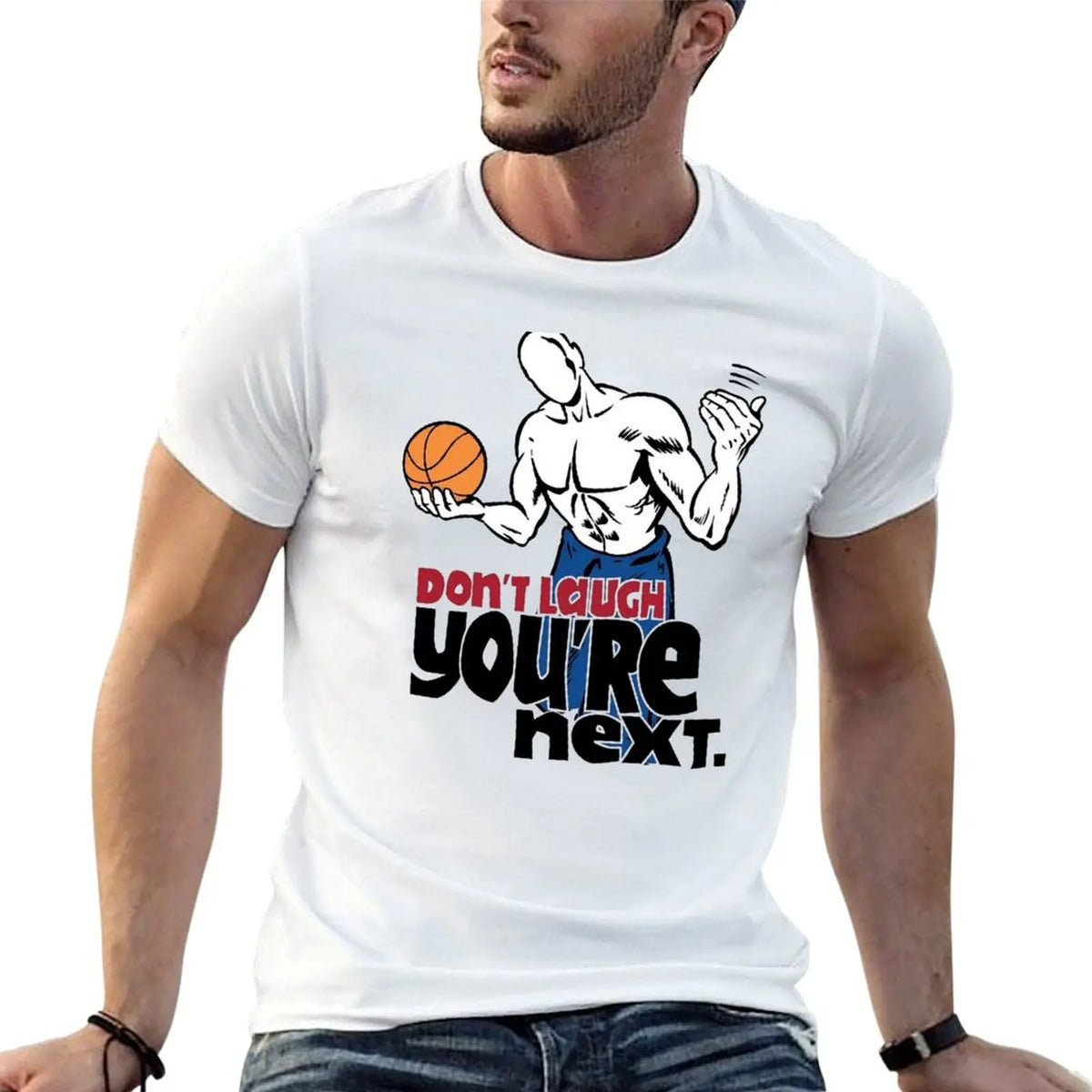 And1 punchline T-Shirt Big and Tall Solid Color T-Shirt
