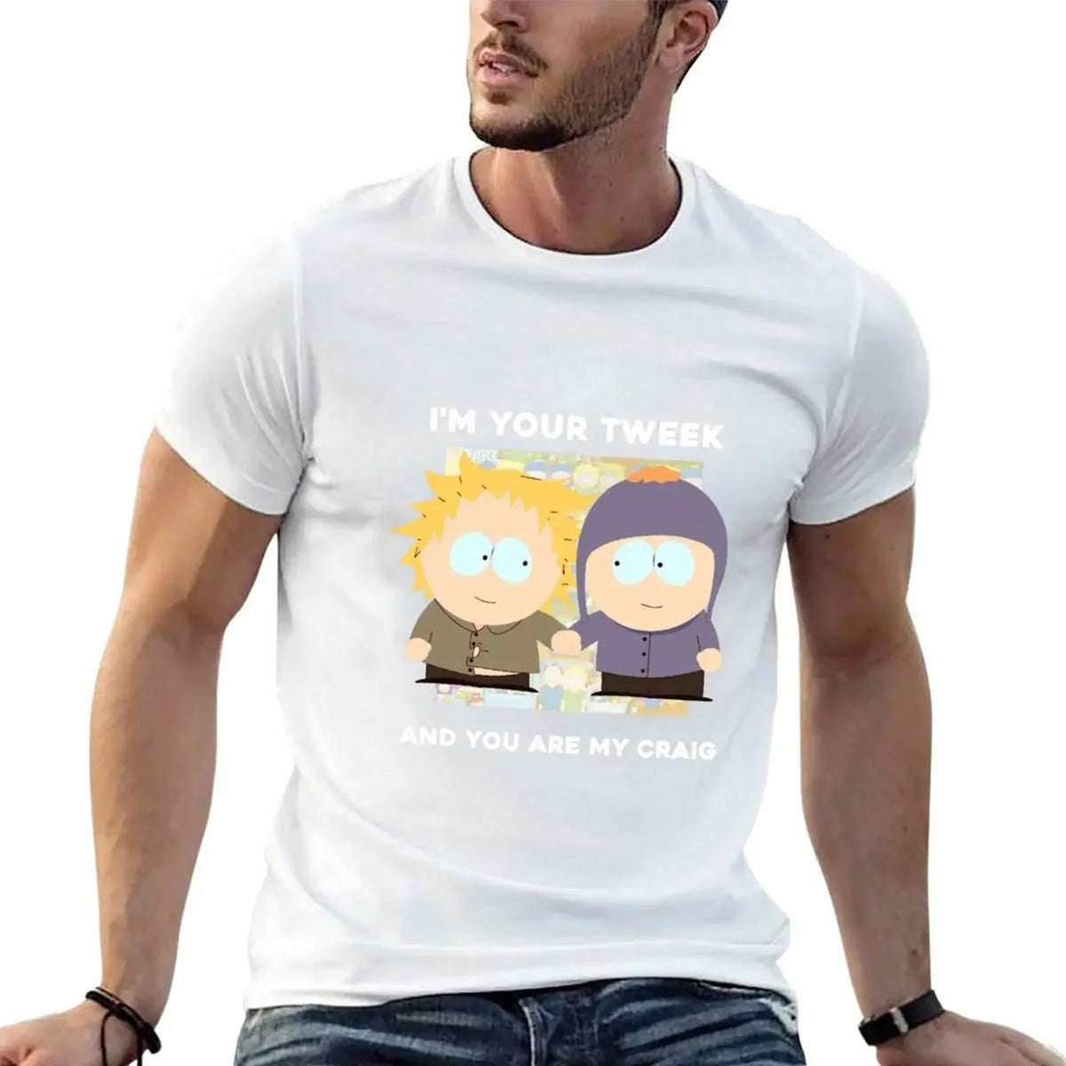 I'm your Tweek and you are my Craig T-Shirt plus size tops sweat blue archive big and tall t shirts for men
