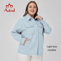 Astrid Women's shirt and blouses fashion Casual Coat Women Clothes Plus Size Spring 2023 New In Outerwear Cowboy Jacket female