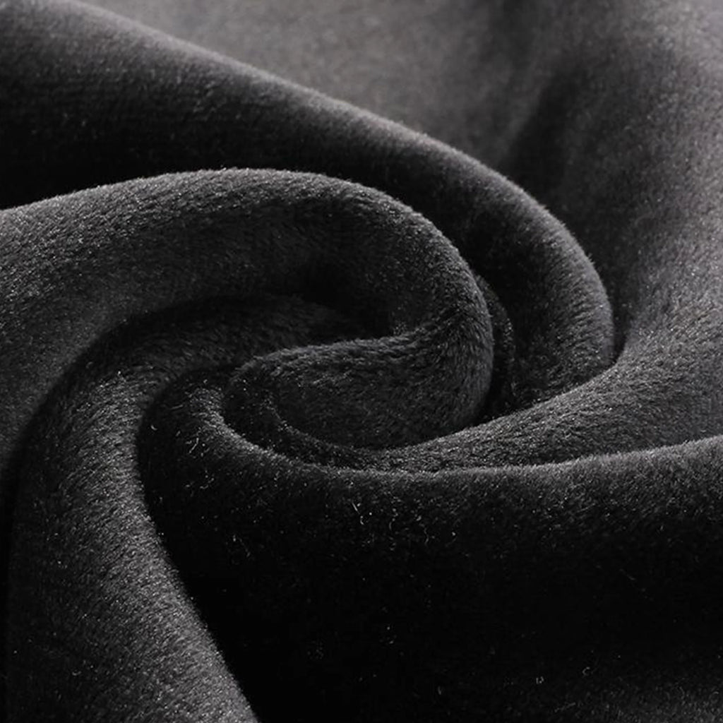 DIY Pattern Custom LOGO 16.9 oz 480 g/m² Heavy Cotton Plus Velvet Hooded Sweater Men's Thick Black Polar Fleece Pullover