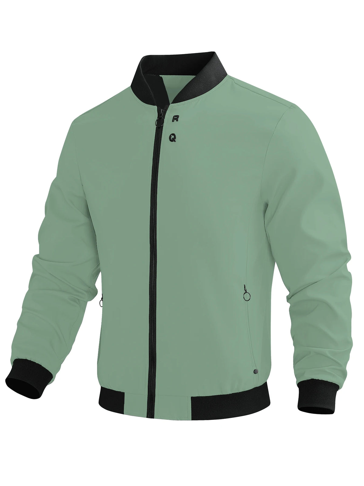 Spring and Autumn Men's 2024 New Sports Business Commuting Casual Jacket Solid Color Loose Trendy Men's Outerwear Casual Easiest