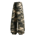 Men'S Camo Jogger Pants Military Cargo Pants Leg-Bound Tapered Casual Camouflage Pants