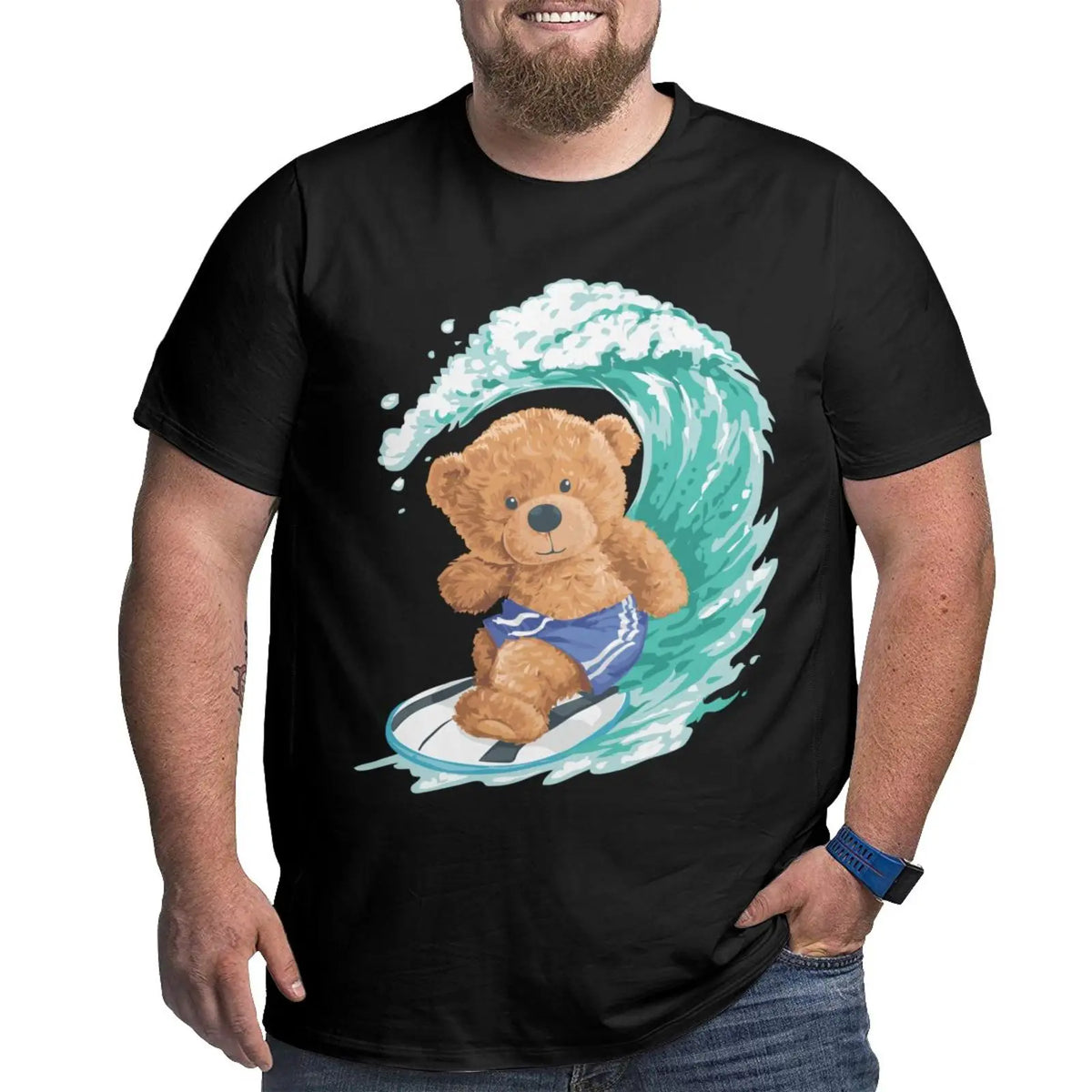 Dinosaur Park Graphic T-shirts for Big and Tall Man Plus Size T Shirts for Big and Tall Man Oversize Top Tees 1X-6X