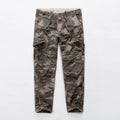 Four Seasons New American Retro Men's Sports Pants Camouflage Cotton Wash Water Men's Pants Loose Straight Work Pants A002