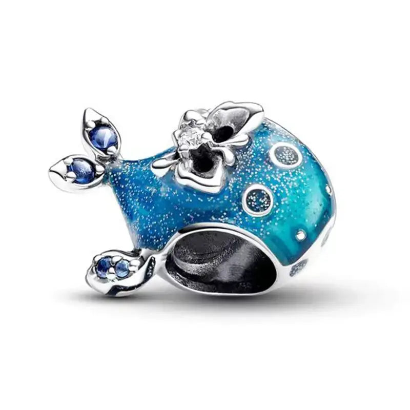Hot Sale 100% 925 Sterling Silver Fashion Ocean Animal Fish Starfish Seahorse Beads Ladies DIY Elegant Fine Jewelry Gifts