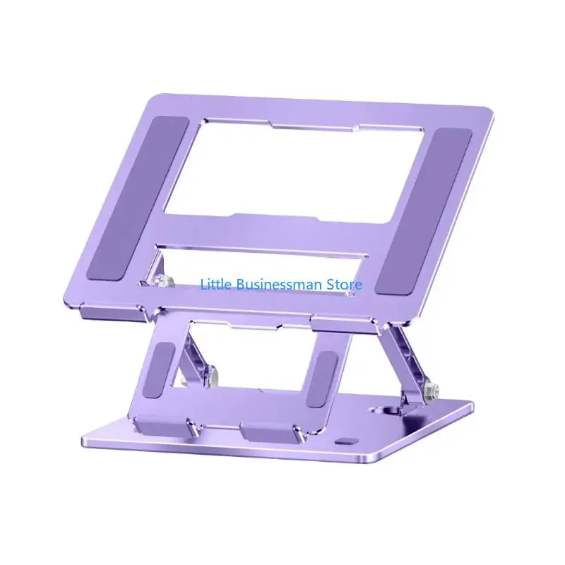 Laptop Stand for Desk, Height Lift Holder with Grip Cushion Area for Home Office, Study Table, and Class Work Use M76A