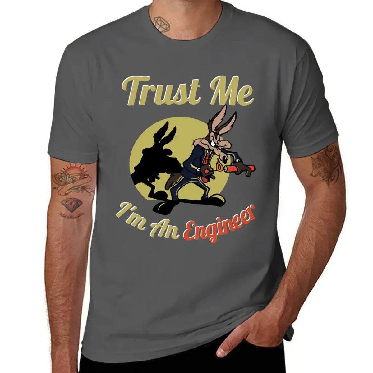 TRUST ME IM AN ENGINEER T-Shirt graphics plus sizes mens graphic t-shirts big and tall