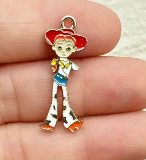 10pcs Mickey toy Necklace Charms for Handbags Key Chain Accessories DIY Jewelry Making Gifts