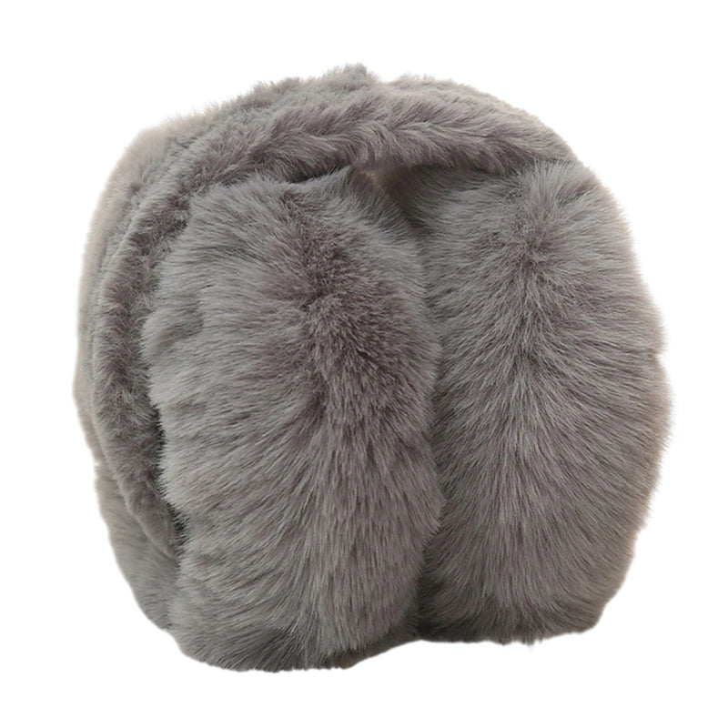 Furry Plush Ear Muffs for Cold Weather Outdoor Sport Activity Ear Muff Lovely Warm Ear Protectors Adult Kids Ear Warmers
