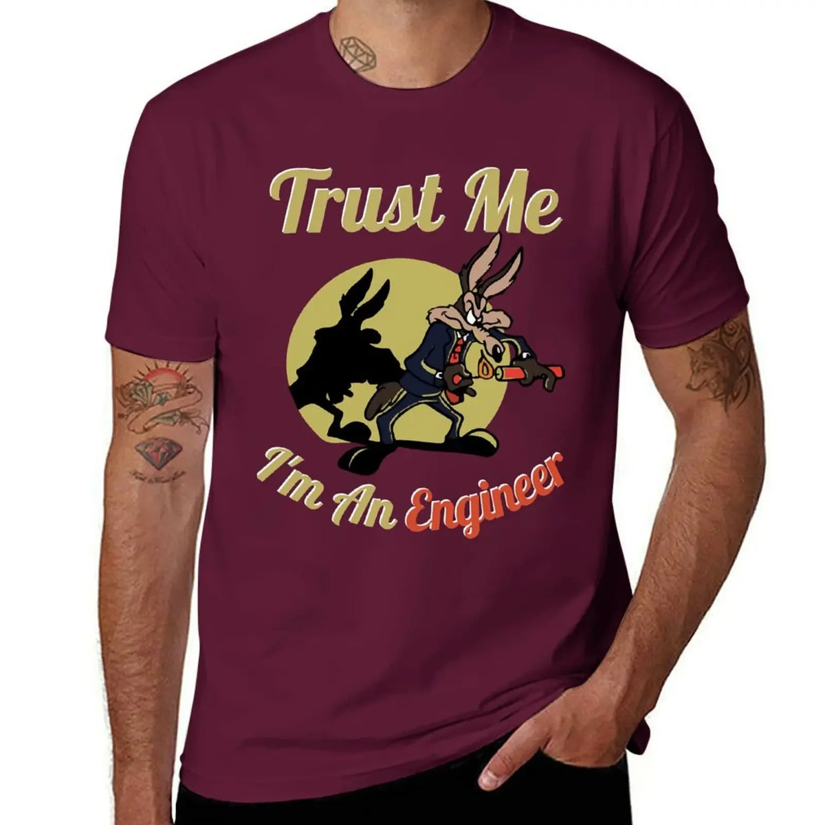 TRUST ME IM AN ENGINEER T-Shirt graphics plus sizes mens graphic t-shirts big and tall