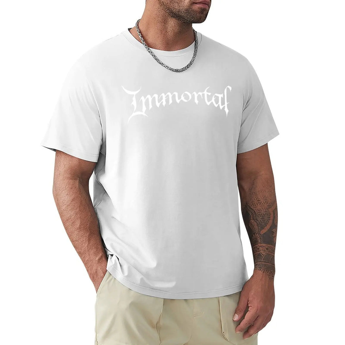 immortal T-Shirt Big and Tall Casual T-Shirt