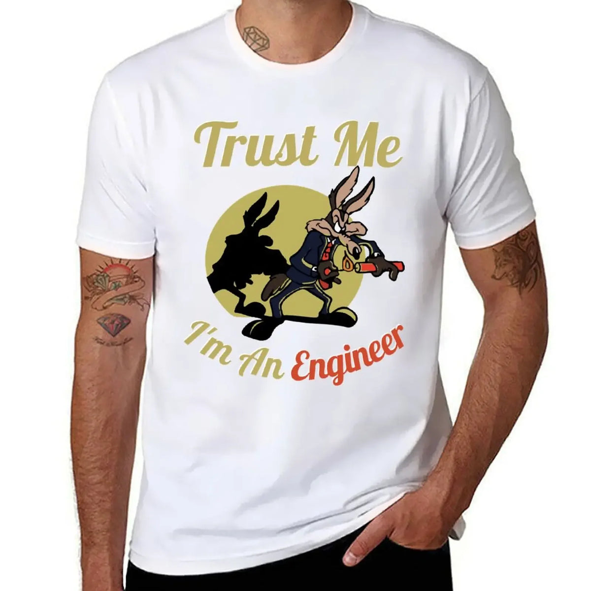 TRUST ME IM AN ENGINEER T-Shirt graphics plus sizes mens graphic t-shirts big and tall