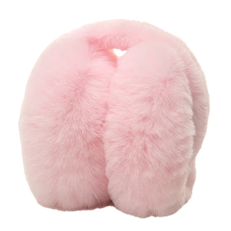 Furry Plush Ear Muffs for Cold Weather Outdoor Sport Activity Ear Muff Lovely Warm Ear Protectors Adult Kids Ear Warmers