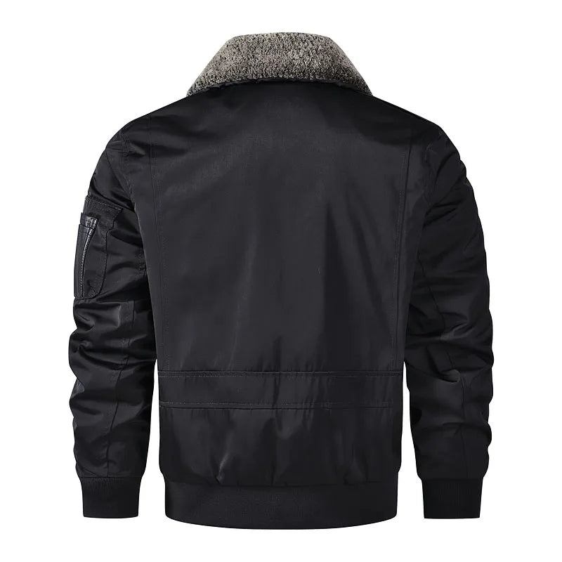 Military MA-1 Bomber Jackets Men Autumn Ma1 Polit Flight Coats Tactica Mens Windbreaker fur Collar Man Pilot jackets men