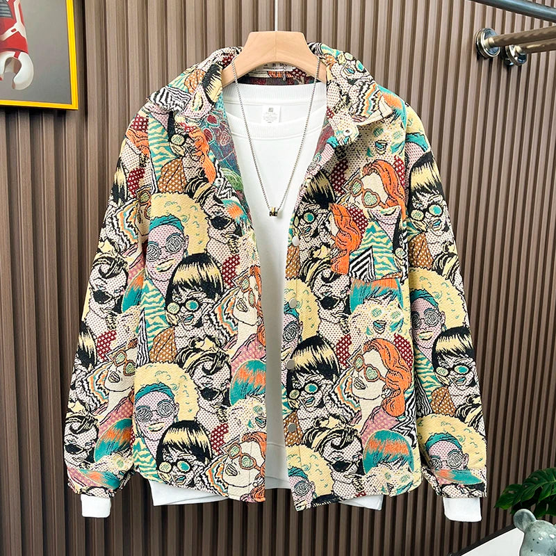 Casual Coat Male Jackets Men's Blazers Men's Clothing Windbreaker Spring Autumn Outerwear Men's Fashion Leisure Menswear Camping