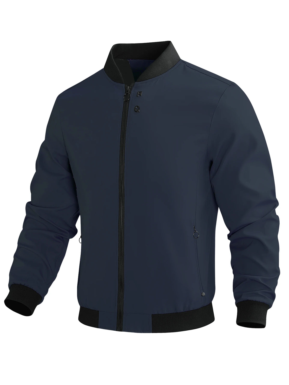 Spring and Autumn Men's 2024 New Sports Business Commuting Casual Jacket Solid Color Loose Trendy Men's Outerwear Casual Easiest