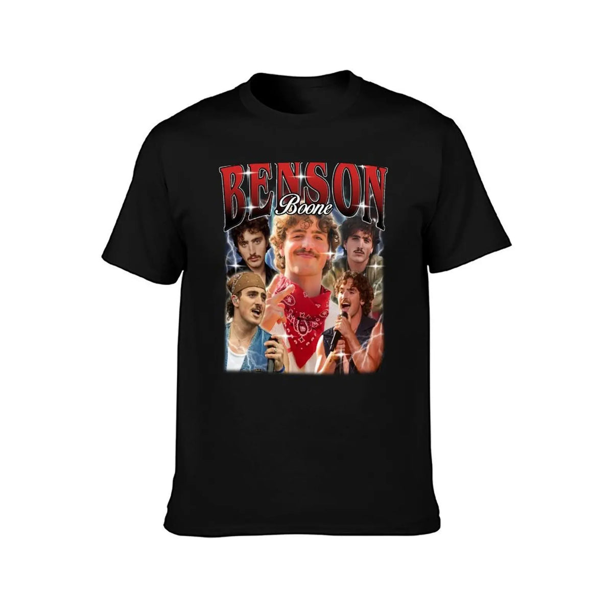 Benson James Boone Vintage Style T-Shirt Big and Tall Loose Fit T-Shirt