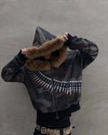 Autumn and Winter New Men's Hooded Zipper Hoodie Simple, Versatile, Fashionable, Thick and Warm for Daily Use